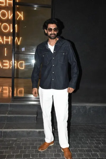 Rana Dagubatti was spotted at the special screening of the Nepali film Shape of Momo at the Excel Entertainment office. Rana Dagubatti was spotted at the special screening of the Nepali film Shape of Momo at the Excel Entertainment office.